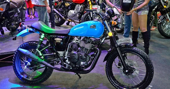 รูปภาพ สตาเลียน Stallions Centaur 400 Scrambler ปี 2016
