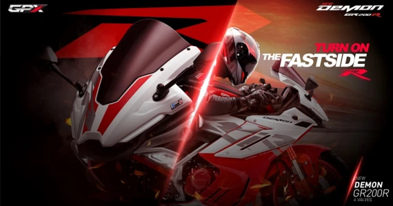 รูปภาพ จีพีเอ็กซ์ GPX Demon GR200R 4V ปี 2021