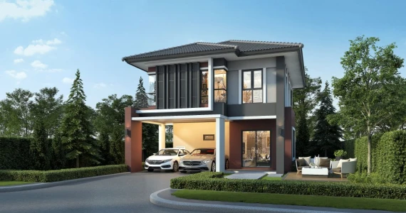 รูปภาพ บ้านฟ้ากรีนเนอรี่ ทิวา ปิ่นเกล้า - สาย 5 (Baan Fah Greenery Tiwa Pinklao - Sai 5)