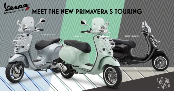 รูปภาพ เวสป้า Vespa Primavera S 150 i-Get ABS Touring ปี 2021