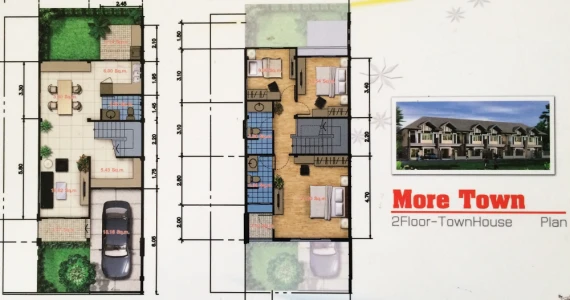 รูปภาพ เซนสิริทาวน์ อ่าวอุดม แหลมฉบัง ชลบุรี (Censiri Town Laemchabang)