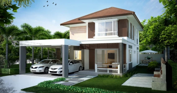 รูปภาพ บ้านกลางสวน ตลาดโรงโป๊ะ (Baan Klang Suan)