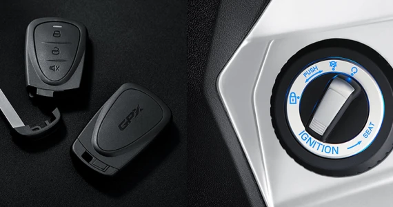 รูปภาพ จีพีเอ็กซ์ GPX Drone 4V Keyless Special ปี 2022