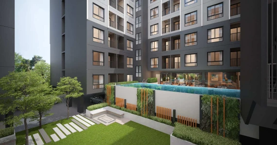 รูปภาพ ไฮ ซีคอน สเตชั่น คอนโด (HI Seacon Station Condo)