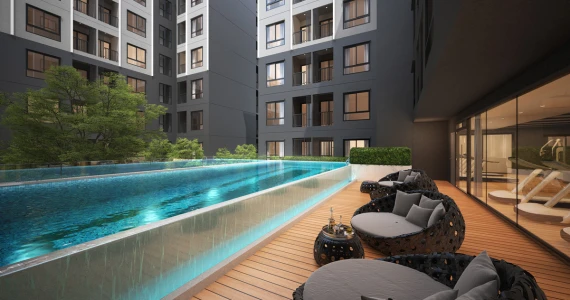 รูปภาพ ไฮ ซีคอน สเตชั่น คอนโด (HI Seacon Station Condo)