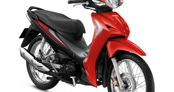 รูปภาพ ฮอนด้า Honda Wave 110i สตาร์ทเท้า ดรัมเบรก ล้อซี่ลวด ปี 2022