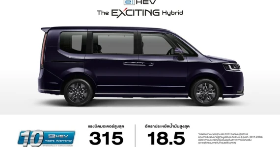 รูปภาพ ฮอนด้า Honda STEP WGN e:HEV SPADA ปี 2025