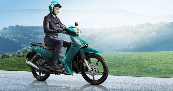 รูปภาพ ยามาฮ่า Yamaha FINN ล้อซี่ลวด สตาร์ทมือ ปี 2023