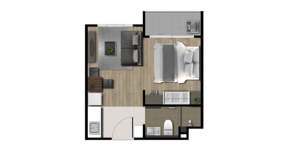 รูปภาพ ดีคอนโด บลิซ ศรีราชา (dcondo Bliss Sriracha)