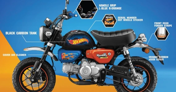รูปภาพ ฮอนด้า Honda Monkey x Hot Wheels Limited Edition ปี 2021