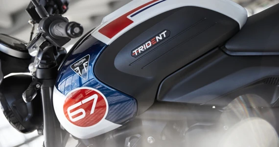 รูปภาพ ไทรอัมพ์ Triumph Trident Triple Tribute Special Edition ปี 2024