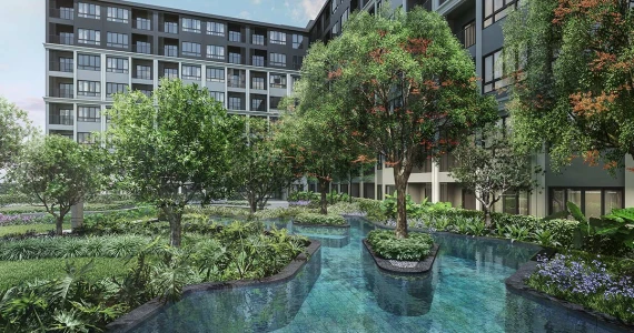 รูปภาพ ดีคอนโด ไฮด์อเวย์ - รังสิต (dcondo Hideaway - Rangsit)