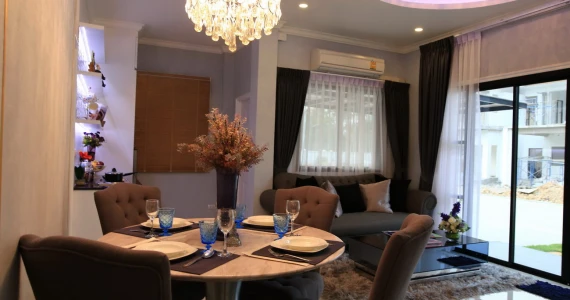 รูปภาพ เดอะ มิราเคิล พลัส ราชบุรี บ้านแฝดชั้นเดียว (The Miracle Plus Ratchaburi)