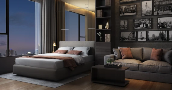 รูปภาพ แอสปาย สาทร-ตากสิน คอปเปอร์ โซน (Aspire Sathorn-Taksin Copper Zone)