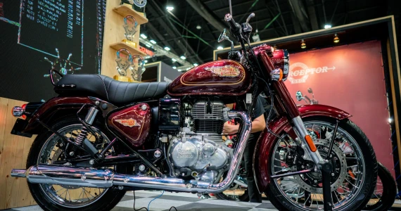รูปภาพ โรยัล เอ็นฟีลด์ Royal Enfield Bullet 350 Standard Maroon ปี 2023