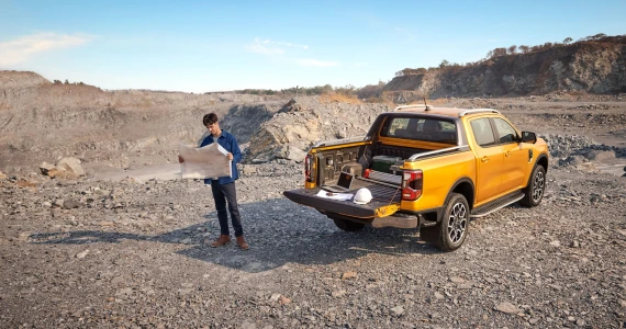 รูปภาพ ฟอร์ด Ford Ranger Double Cab Wildtrak 3.0L V6 Turbo 4WD 10AT ปี 2024