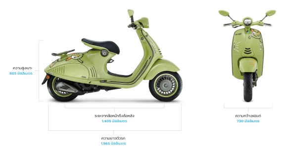 รูปภาพ เวสป้า Vespa 946 10 ANNIVERSARIO ปี 2023