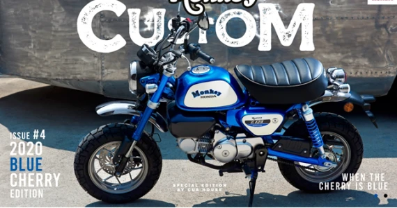รูปภาพ ฮอนด้า Honda Monkey Custom Blue Cherry Edition ปี 2020