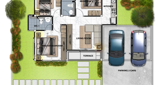 รูปภาพ ลาวัลเล่ทาวน์ 2 หัวหิน-ปราณบุรี (La Vallee Town 2 Hua Hin-Pranburi)