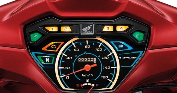 รูปภาพ ฮอนด้า Honda Wave 110i New 2022 รุ่นสตาร์ตเท้า ดรัมเบรก ล้อซี่ลวด ปี 2022