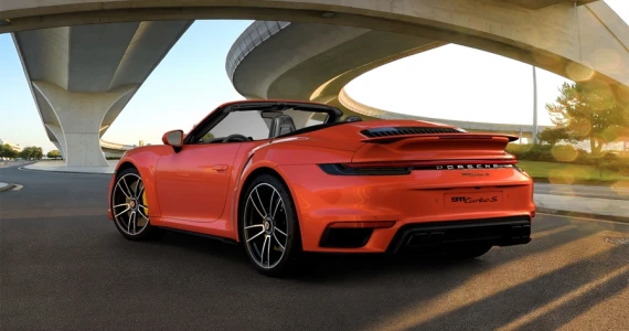รูปภาพ ปอร์เช่ Porsche 911 Turbo S Cabriolet ปี 2019