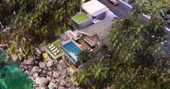 รูปภาพ ดิ เอ็มเมอรัล โอเชียน ฟร้อน เรสซิเด้นซ์ (The Emerald Oceanfront Residence)