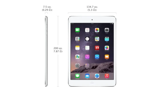 รูปภาพ แอปเปิล APPLE-iPad Mini 2 WiFi 16GB