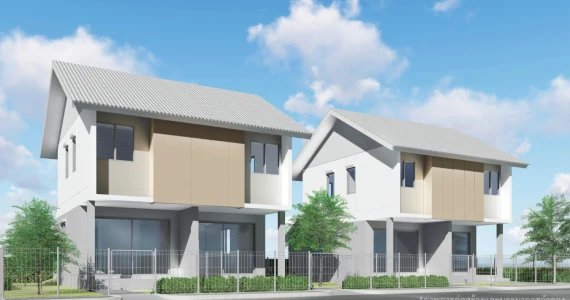 รูปภาพ โครงการเคหะชุมชนและบริการชุมชนศรีสะเกษ ระยะที่ 4 ส่วน 2 (Sisaket By NHA)