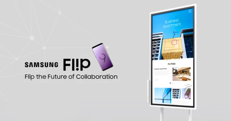 Samsung เปิดตัว Samsung Flip ฟลิปชาร์ทอัจฉริยะ หน้าจอสัมผัส ครบทุกการเชื่อมต่อ และการใช้งานที่หลากหลาย