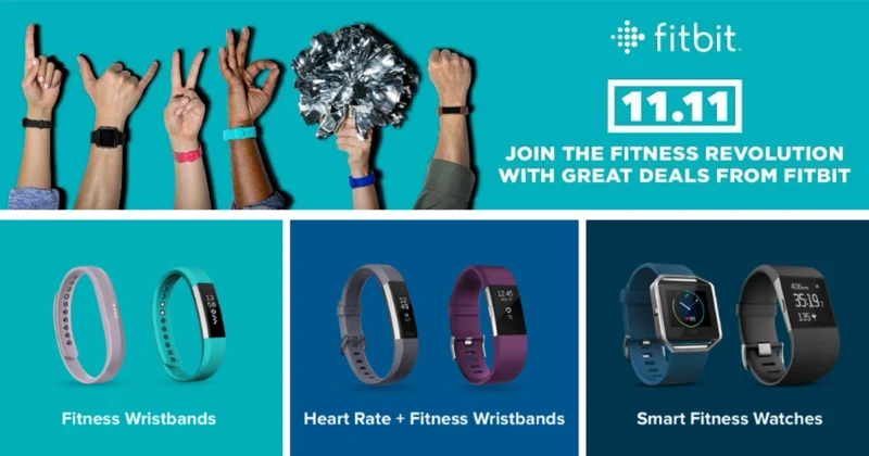 Fitbit ลดราคาอย่างที่ไม่เคยมีมาก่อนกับ Lazada Online Festival 11.11 ช้อปทะลุจักรวาล