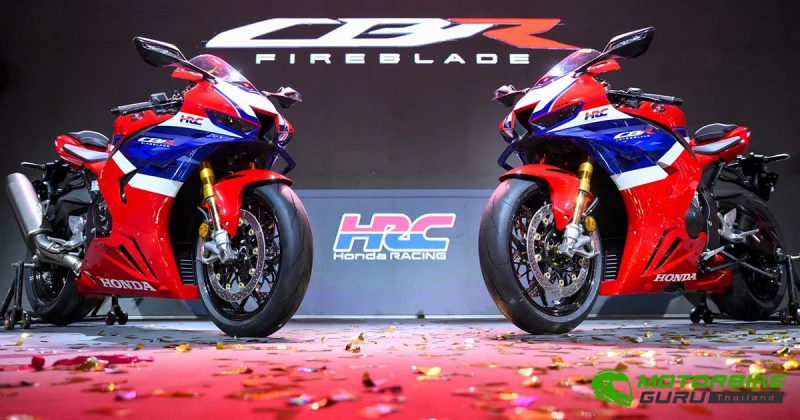 ชมคันจริง New CBR FIREBLADE ลายใหม่ เทคโนโลยี 2 Motor Throttle by Wire จากสนามแข่ง 1.134 ล้านบาท