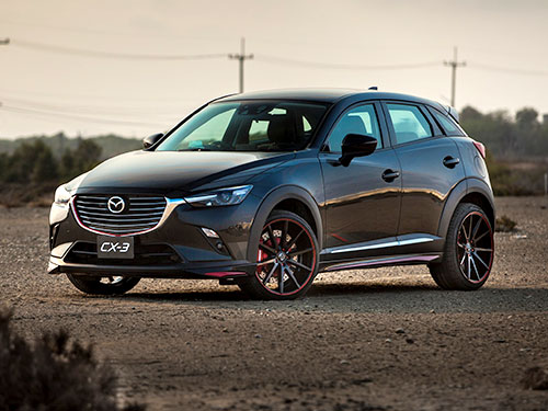 Mazda โชว์ CX-3 Racing Concept ในงานมอเตอร์โชว์ 2016