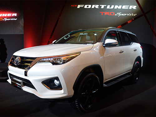 Toyota Fortuner TRD Sportivo เพิ่มความสปอร์ตด้วยชุดแต่งรอบคัน