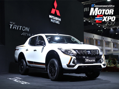 มิตซูบิชิ เปิดตัว Mitsubishi Triton Athlete โฉมใหม่ ในงานมอเตอร์ เอ็กซ์โป 2017