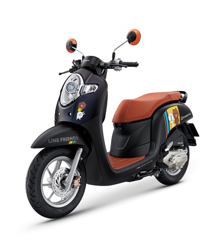 รูปภาพ ฮอนด้า Honda Scoopy i LINE FRIENDS Special Edition ปี 2019
