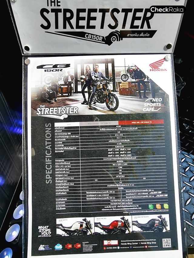 รูปภาพ ฮอนด้า Honda CB 150R ABS ปี 2019