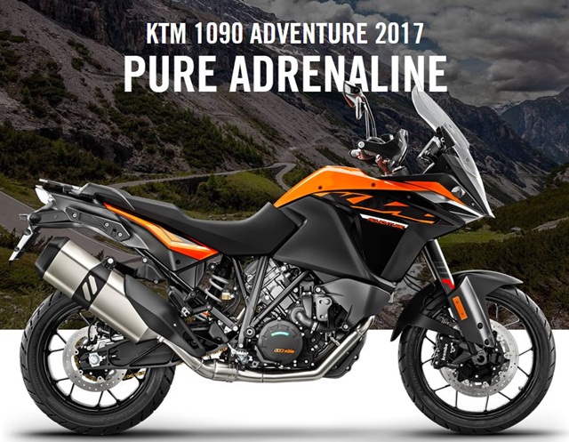 รูปภาพ เคทีเอ็ม KTM 1090 Adventure ปี 2017