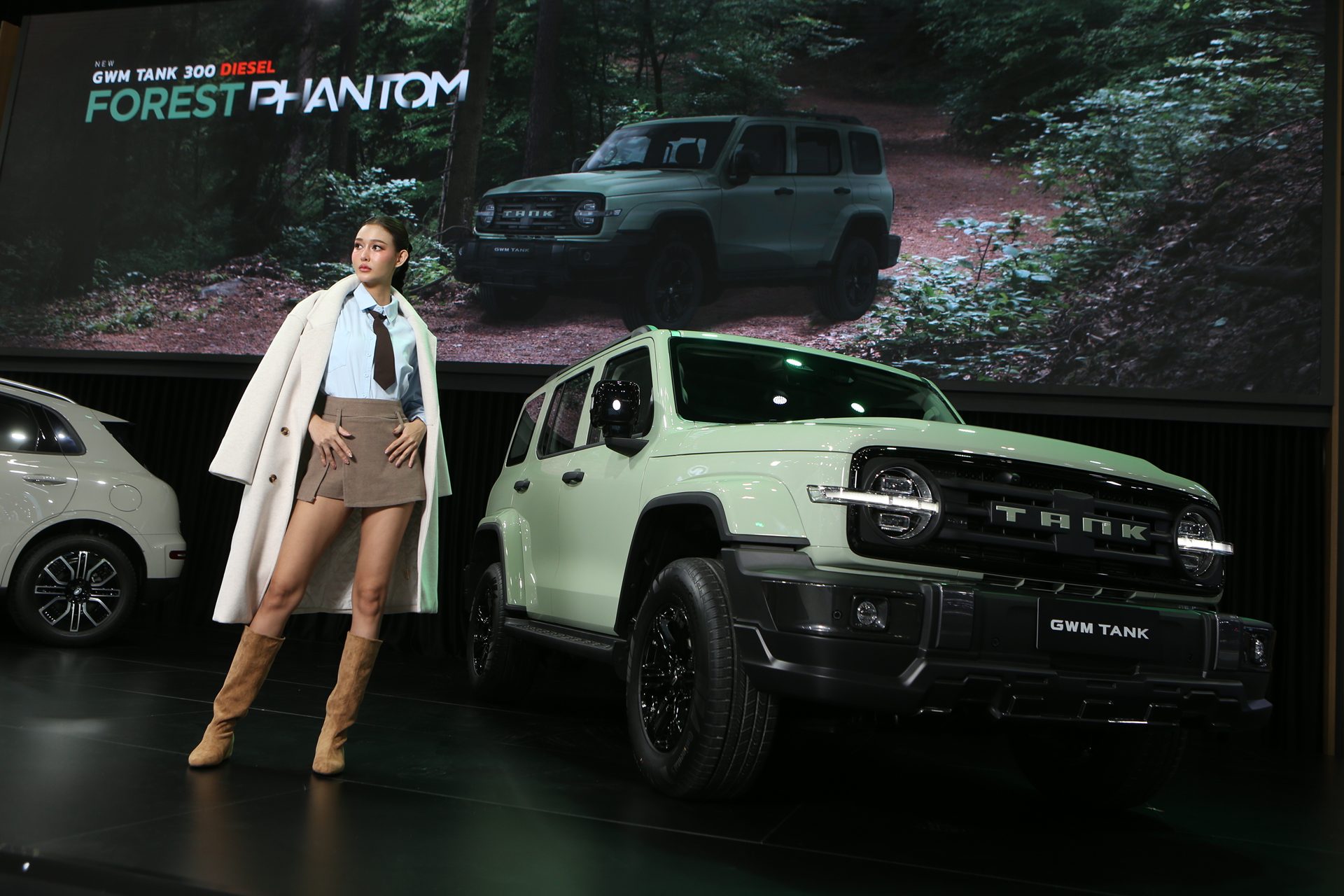 รูปภาพ จีดับบลิวเอ็ม แทงค์ GWM Tank 300 Diesel 2.4T Forest Phantom ปี 2026