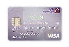 รูปภาพ บัตรเครดิตไทยพาณิชย์ เอ๊กซ์ตร้า แพลทินัม (SCB XTRA PLATINUM CREDIT CARD) ธนาคารไทยพาณิชย์ (SCB)