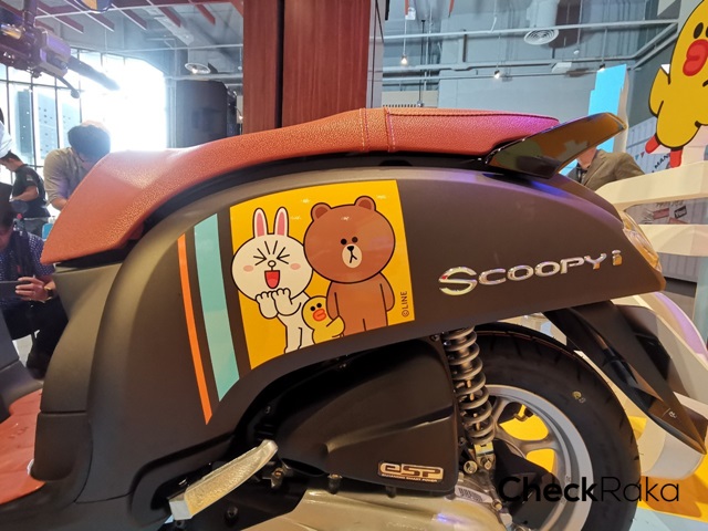 รูปภาพ ฮอนด้า Honda Scoopy i LINE FRIENDS Special Edition ปี 2019