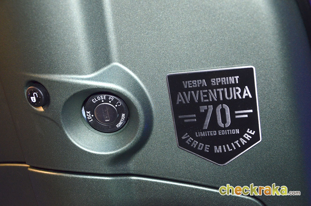 รูปภาพ เวสป้า Vespa Sprint Avventura 70 Limited Edition ปี 2016