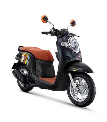 รูปภาพ ฮอนด้า Honda Scoopy i LINE FRIENDS Special Edition ปี 2019