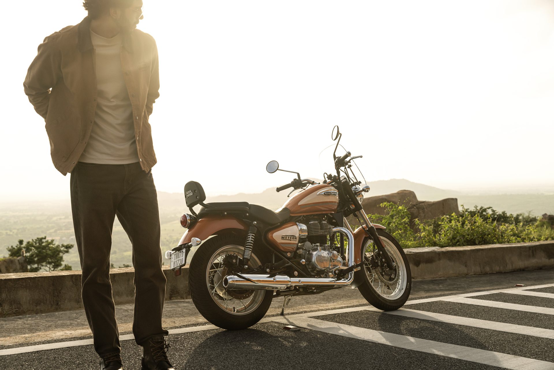 รูปภาพ โรยัล เอ็นฟีลด์ Royal Enfield Meteor 350 Sundowner Orange ปี 2026