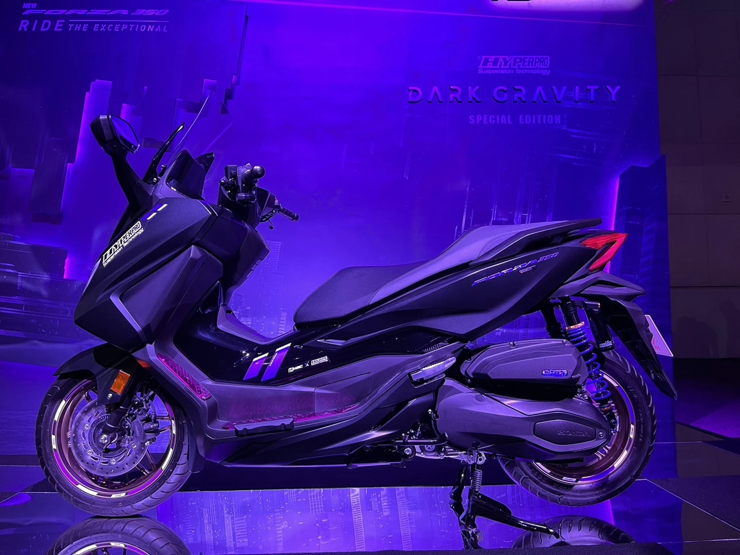 รูปภาพ ฮอนด้า Honda Forza 350 Hyperpro Drak Gravity Special Edition ปี 2023