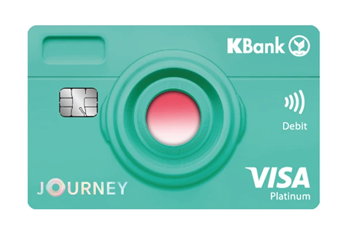 รูปภาพ บัตรเดบิต JOURNEY-ธนาคารกสิกรไทย (KBANK)