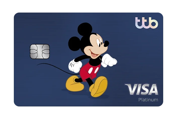 รูปภาพ บัตรเครดิต ทีทีบี ดิสนีย์ (ttb Disney Credit Card)-ธนาคารทหารไทยธนชาต (TTB)