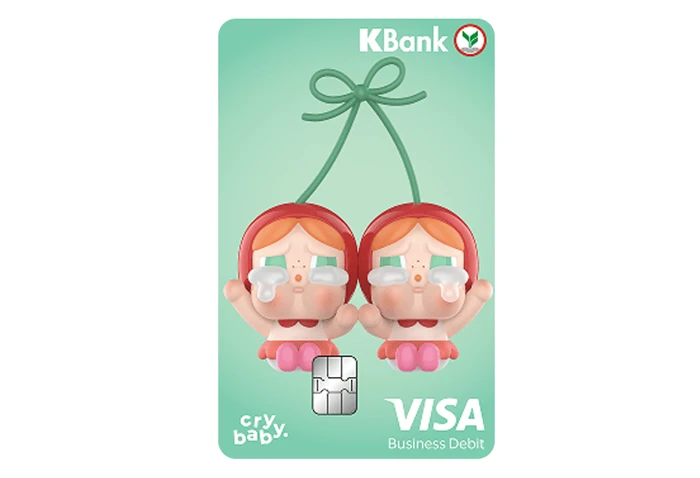 รูปภาพ บัตรเดบิต CRYBABY แม็กซ์พลัส กสิกรไทย-ธนาคารกสิกรไทย (KBANK)