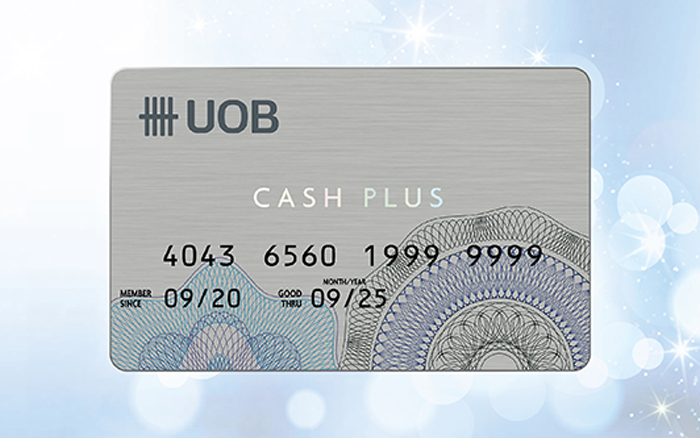 บัตรกดเงินสดยูโอบี แคชพลัส (UOB Cash Plus)