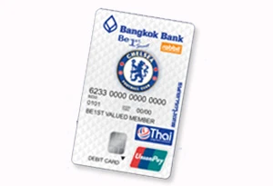 รูปภาพ บัตรบีเฟิสต์ สมาร์ท แรบบิท เชลซี-ธนาคารกรุงเทพ (BBL)